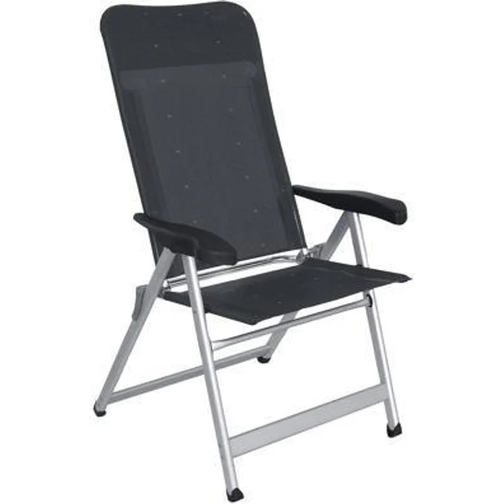 Crespo Campingstuhl Luxus Plus AL/237-M-40 Campingstuhl anthrazit (AL/237-M-40) – Bild 1