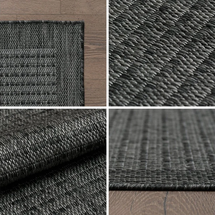 Ayyildiz Teppiche Outdoorteppich GIZA 1410, rund, Höhe: 3 mm, In- und Outdoor, Wetterfest, Wasserabweisend, robust – Bild 2