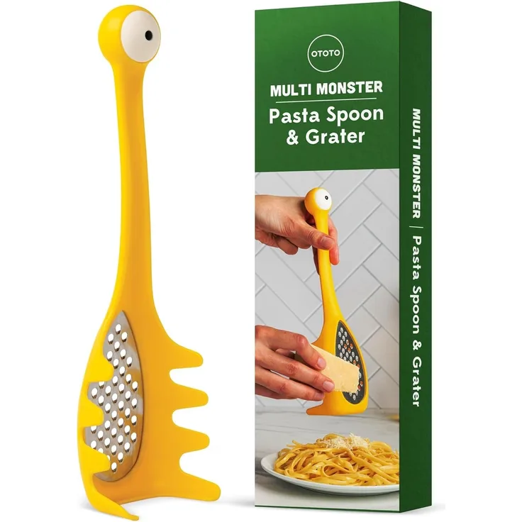OTOTO Multi Monster Nudellöffel & Reibe