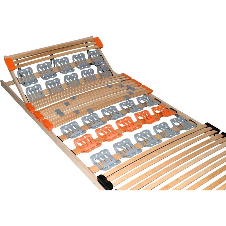 Coemo KombiFlex Federleisten-Teller-Lattenrost Kopfteil verstellbar 120 x 200 cm – Bild 7
