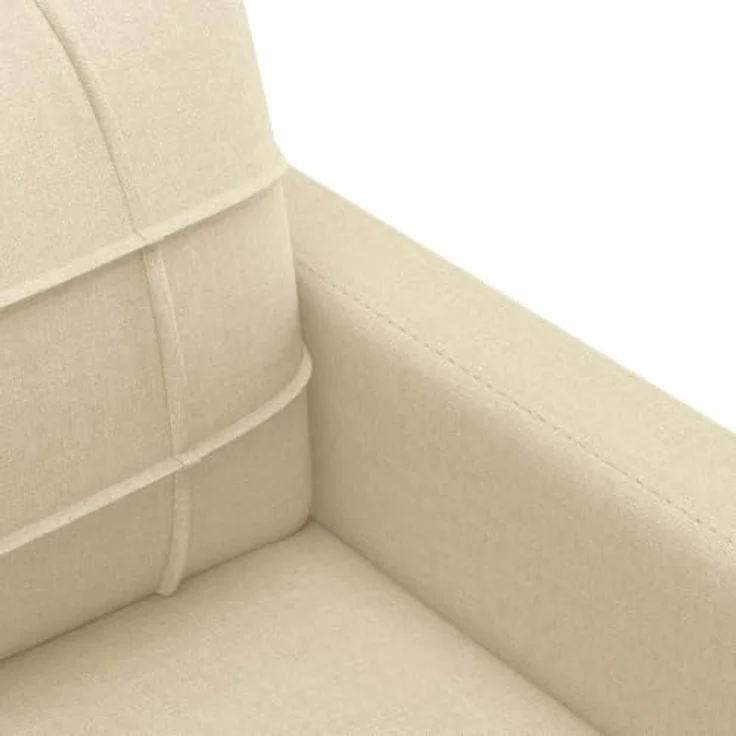 vidaXL Sofasessel Creme 60 cm Stoff 359077 – Bild 6