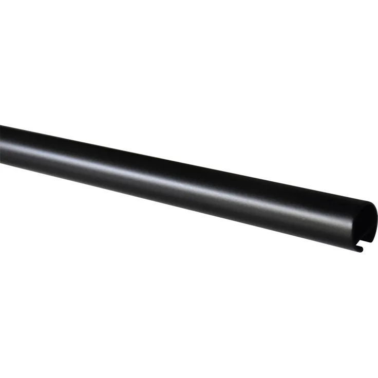 Gardinia Gardinenstange Innenlauf Chicago Ø 20 mm schwarz-matt 240 cm