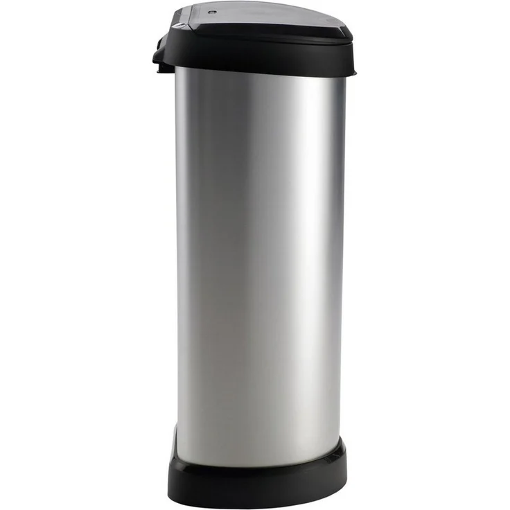 curver Mülleimer 40,0 l silbermetallic – Bild 3