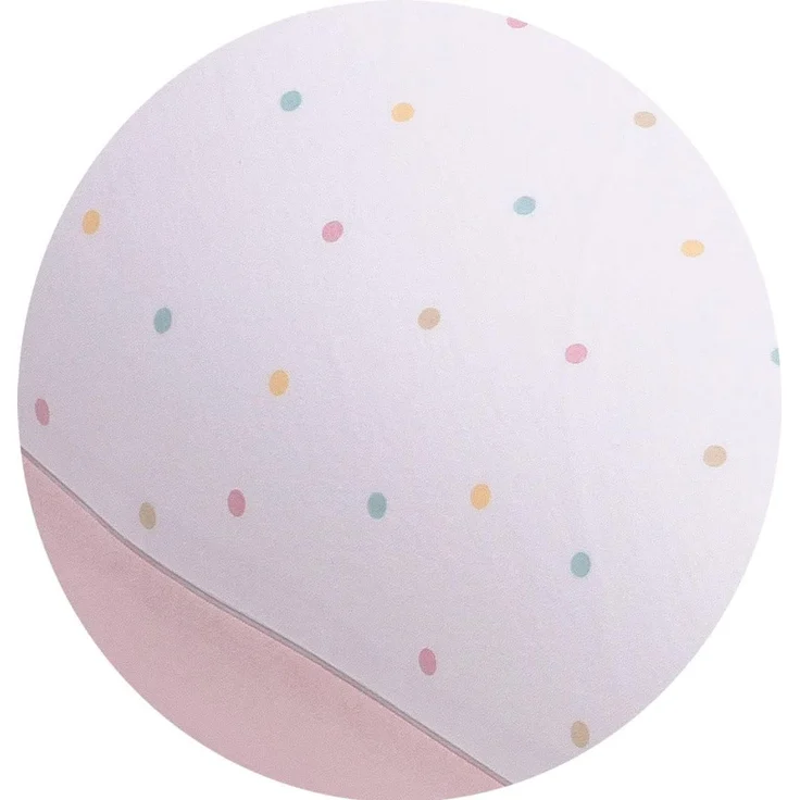 pic Bear Jersey Ersatzbezug Stillkissen Classic und Premium, Punkte Bunt mit Milkypink Jersey : Punkte Bunt mit Milkypink Jersey – Bild 8