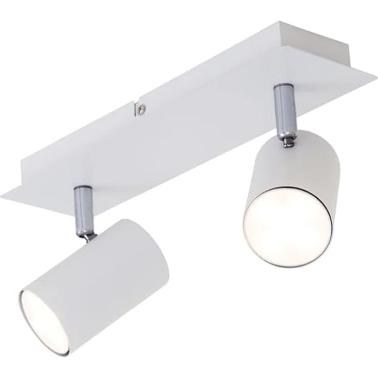 Briloner Leuchten LED Deckenspots 2857025 Run, ohne Leuchtmittel, Warmweiß, Deckenlampe, 29x8x12,3, max. 40W, GU10, Wohnzimmer, Flur – Bild 1