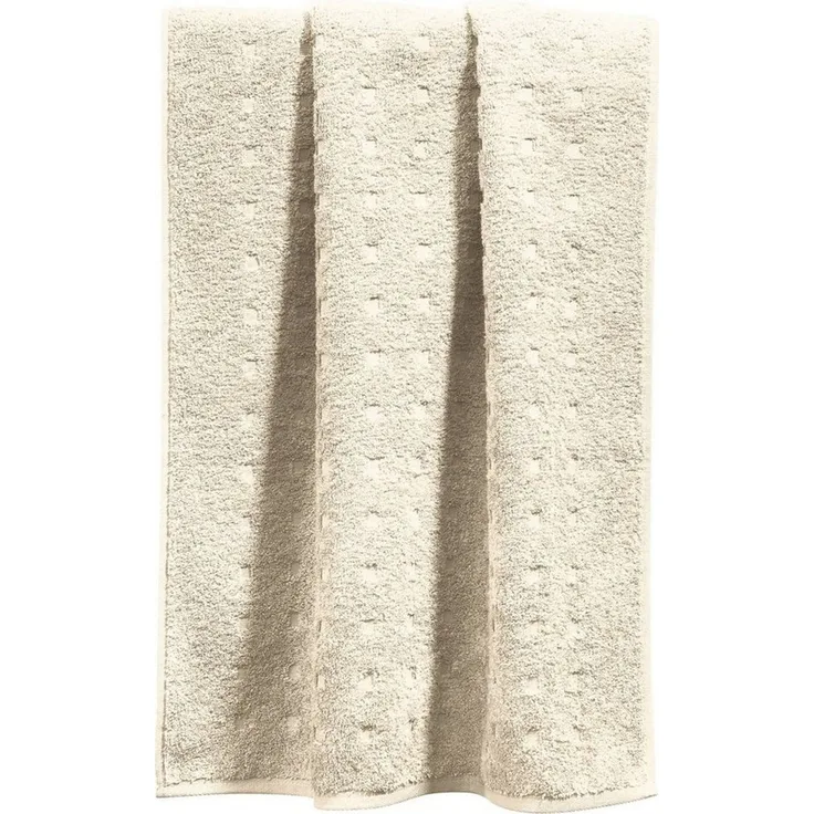 Möve Handtuch Handtuch "Quadretti", Frottier (1-St), Walk-Frottier Uni