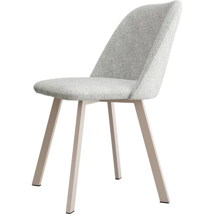 Mirjan24 Polsterstuhl K109 (Farbe: Fredo 30), 80 x 58 x 47 cm – Bild 1