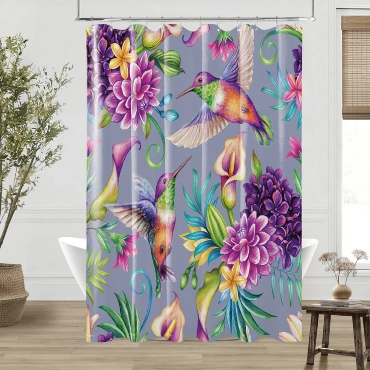 Sanilo Duschvorhang 180 x 200 cm, viele schöne Duschvorhänge zur Auswahl Breite 180 cm, 100% wasserdicht, Anti-Schimmel-Effekt, hochwertige Qualität – Bild 2