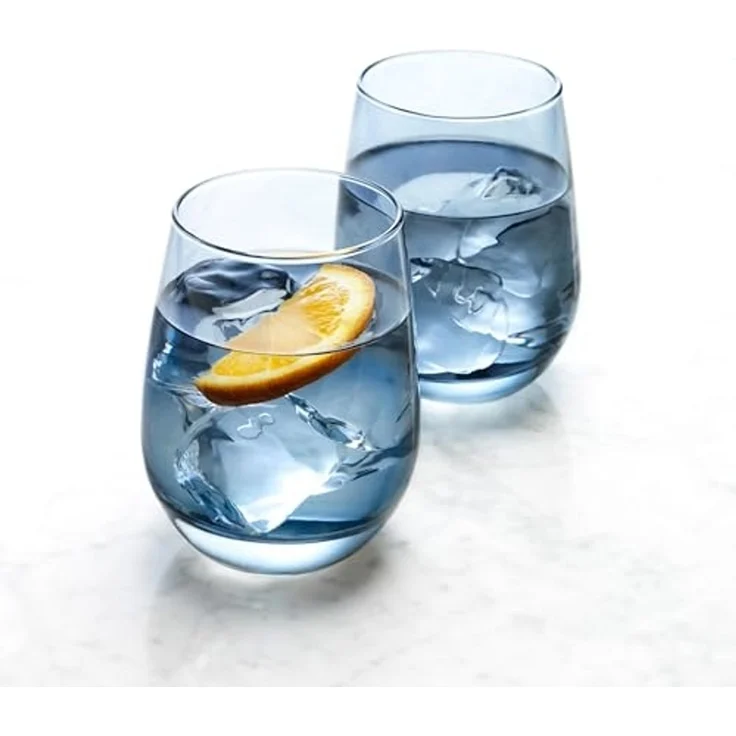 LIBBEY Gläser-Set Libbey Weinglas, 12er Set -STEMLESS-, 12-tlg, Glas, 451 ml, hochwertig verarbeitet, im modernen Design – Bild 4