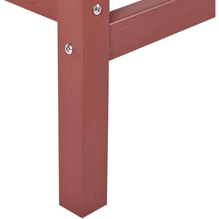Garten Bartisch ADIRONDACK 60 cm 59 cm Kunststoff Rot – Bild 6