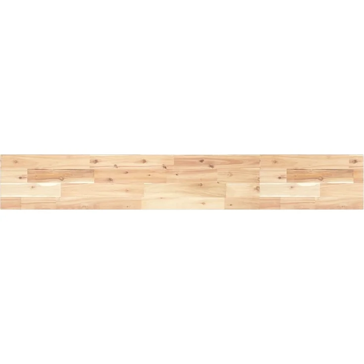 vidaXL Tischplatte 140x20x2 cm Rechteckig Massivholz Akazie 4008735 – Bild 2