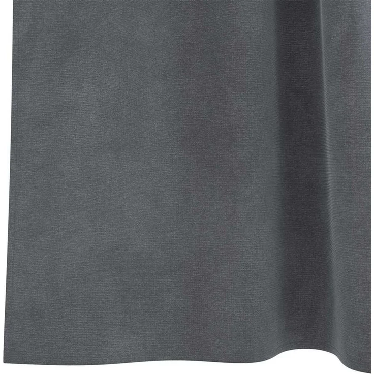 Verdunkelungsvorhänge 2 pcs | für Wohnzimmer & Schlafzimmer Hellgrau 140 x 245 cm Samt – Bild 6