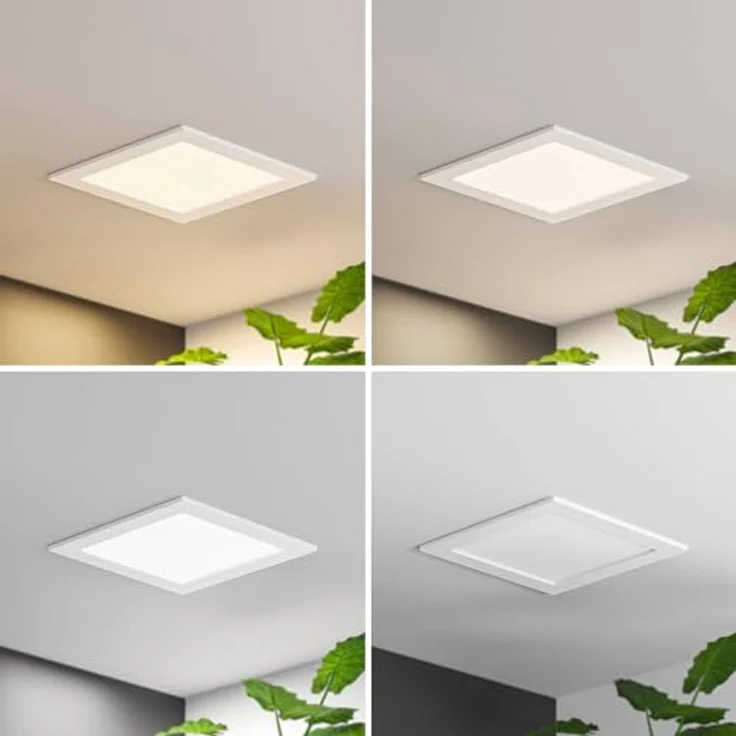 PRIOS LED Helina (Modern), 1-flammige Badezimmerleuchte in Weiß, energiesparend und inklusive Leuchtmittel – Bild 4