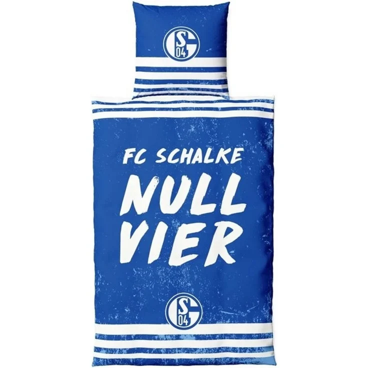 FC Schalke 04 Bettwäsche FC Schalke 04 Bettwäsche Nullvier Microfaser – Bild 4