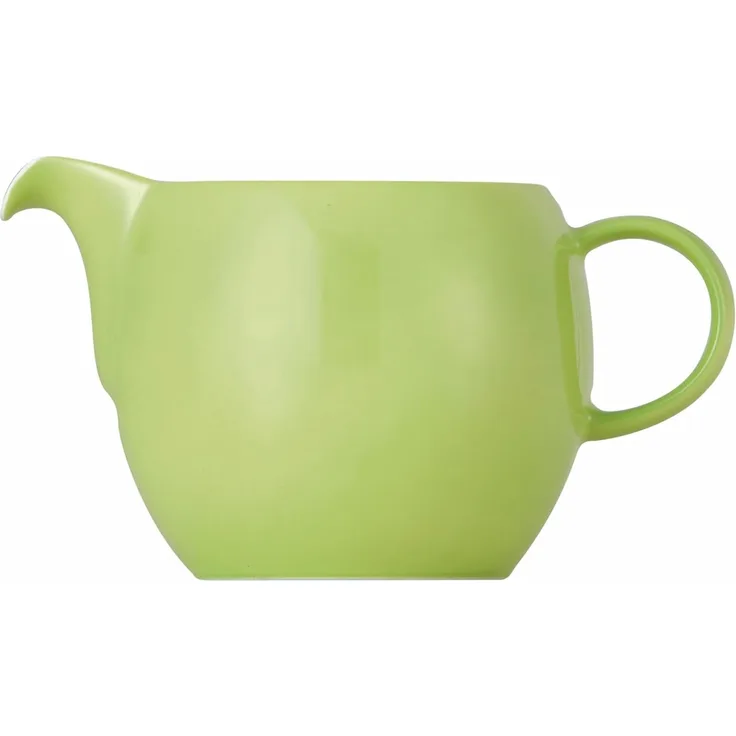Milchkännchen 6 P. Sunny Day Apple Green Thomas Porzellan Milch und Zucker - Mikrowelle geeignet, Spülmaschinenfest