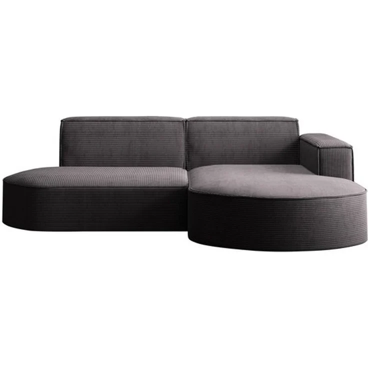 Kaiser Möbel Ecksofa Designer MODENA STUDIO L stoff Cord, Ecksofa, Cord Sofa, L-Form, Links/Rechts wählbar – Bild 4