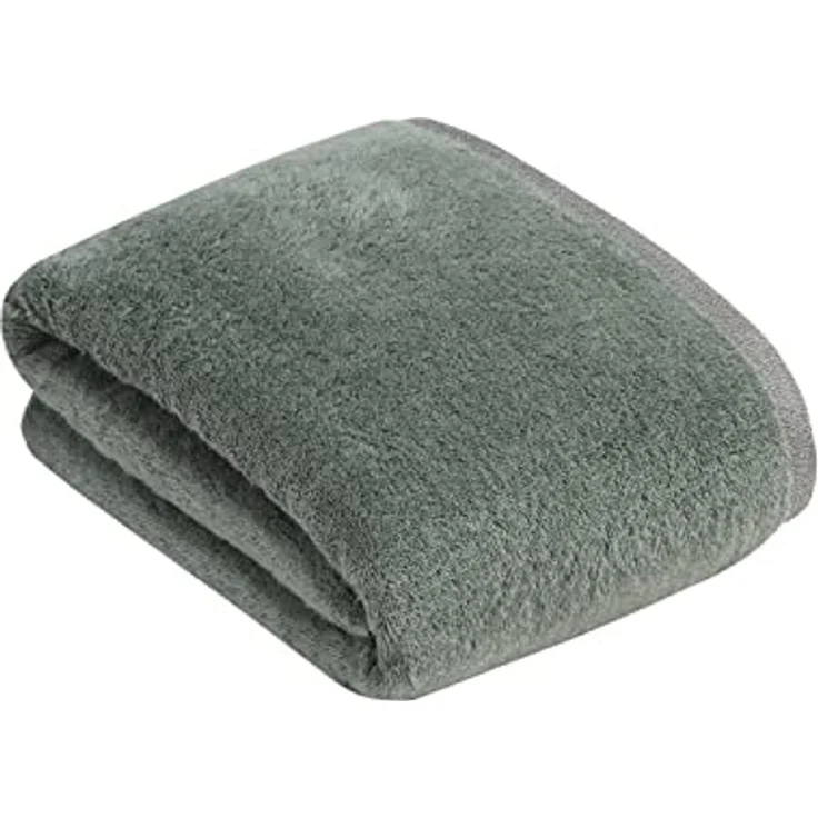 Vossen Badetuch Prato, Grau, 150x100 cm, angenehm weich, hochwertige Qualität, Oeko-Tex® Standard 100, Made in Austria – Bild 1
