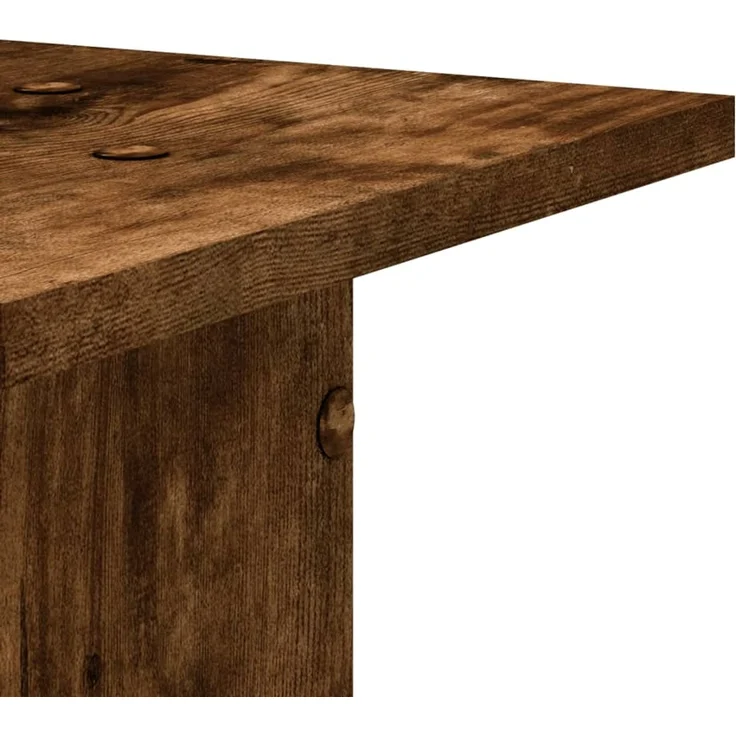vidaXL Pflanzenständer 2 Stk. Räuchereiche 30x30x95 cm Holzwerkstoff 3307877 – Bild 8