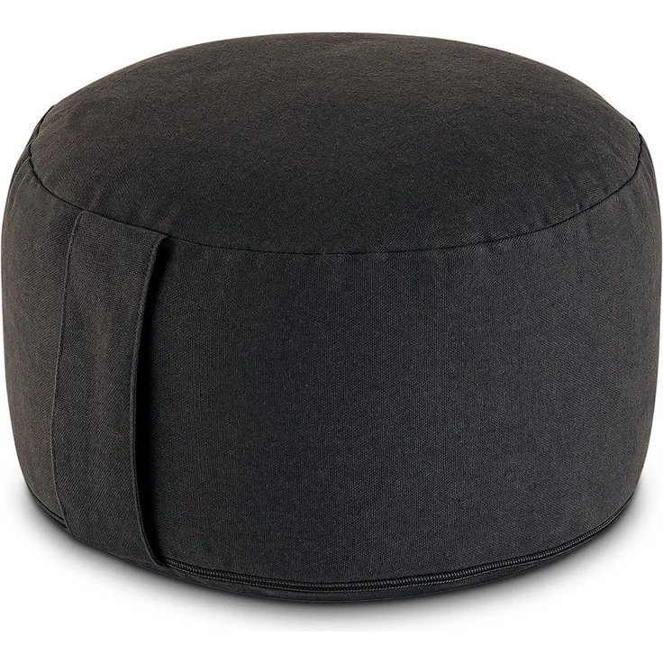 Amagohome Yogakissen Yogakissen Meditationskissen Augenkissen Sitzkissen rund ø31xH20cm Bez – Bild 1
