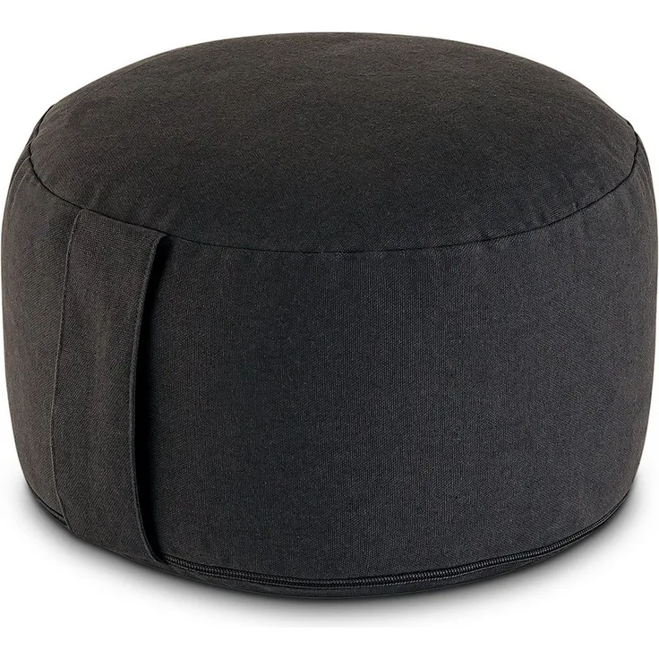 Amagohome Yogakissen Yogakissen Meditationskissen Augenkissen Sitzkissen rund ø31xH20cm Bez