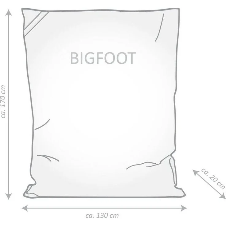 Magma Heimtex Sitzsack (Set, 1 St, Sitzsack) – Bild 2