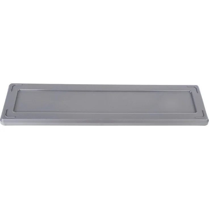 KADAX Blumentopfständer 50 cm, rechteckiges Tablett, Anthrazit, Kunststoff – Bild 7