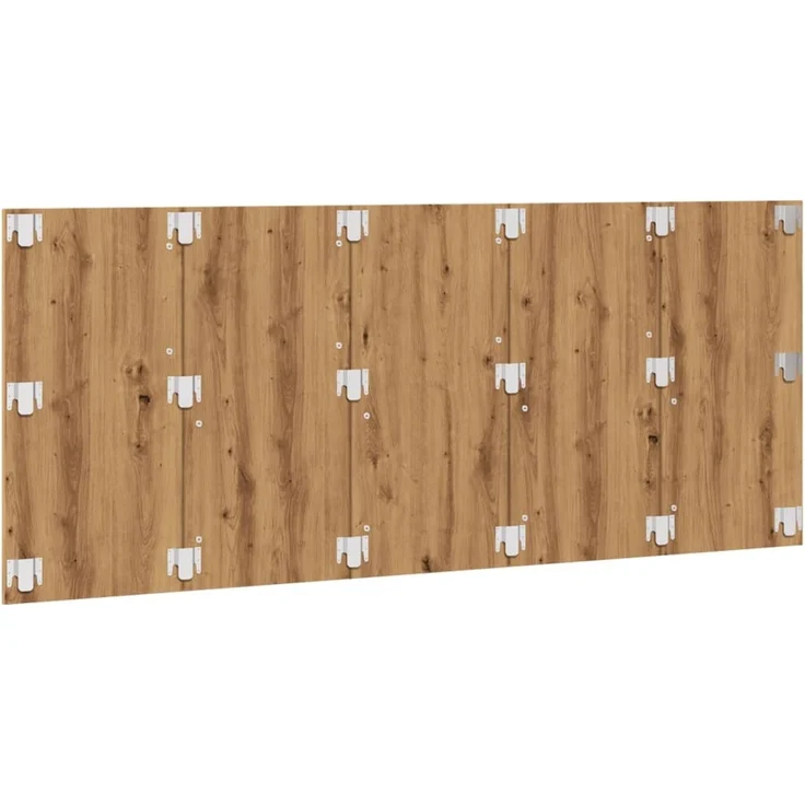 vidaXL Kopfteil Artisan-Eiche 200x1,5x80 cm Holzwerkstoff 856829 – Bild 4