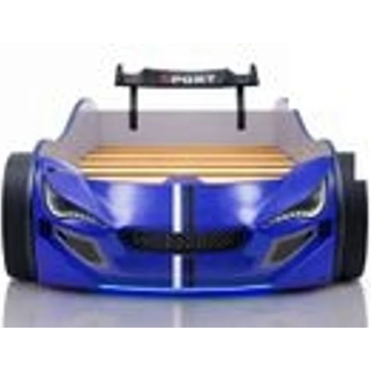 Autobett Kinder 90x200 Jungen LED Leuchte Unterbodenbeleuchtung Sound Fernbedienung – Bild 10
