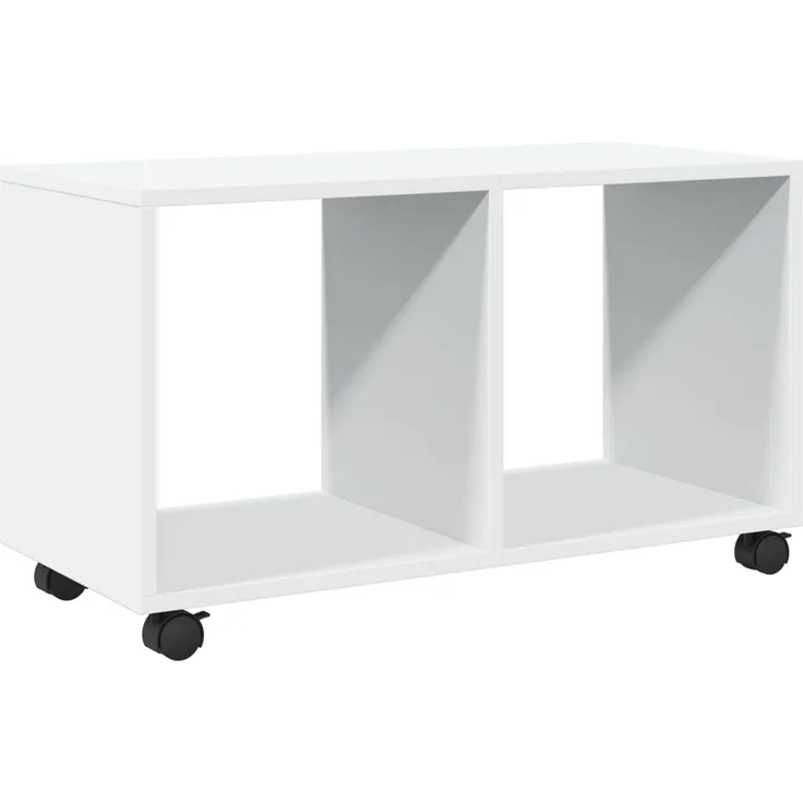 vidaXL Rollschrank Weiß 72x33x42,5 cm Holzwerkstoff 853137