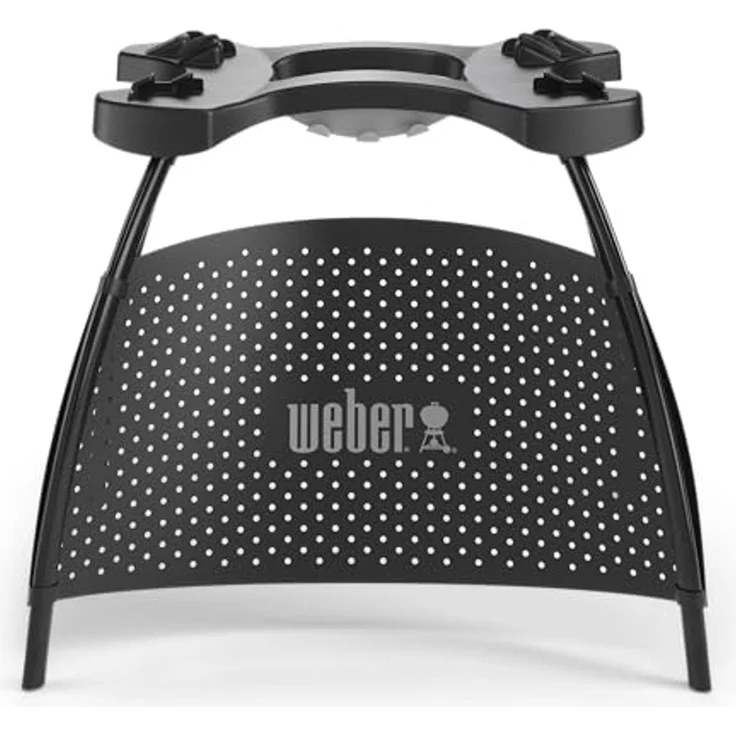 Weber Stand / Für Gasgrills der Serien Q 1000/2000, Robuste Metallkonstruktion, Komfortable Arbeitshöhe, Stabil und sicher, 70 x 66 x 53,5 cm – Bild 2