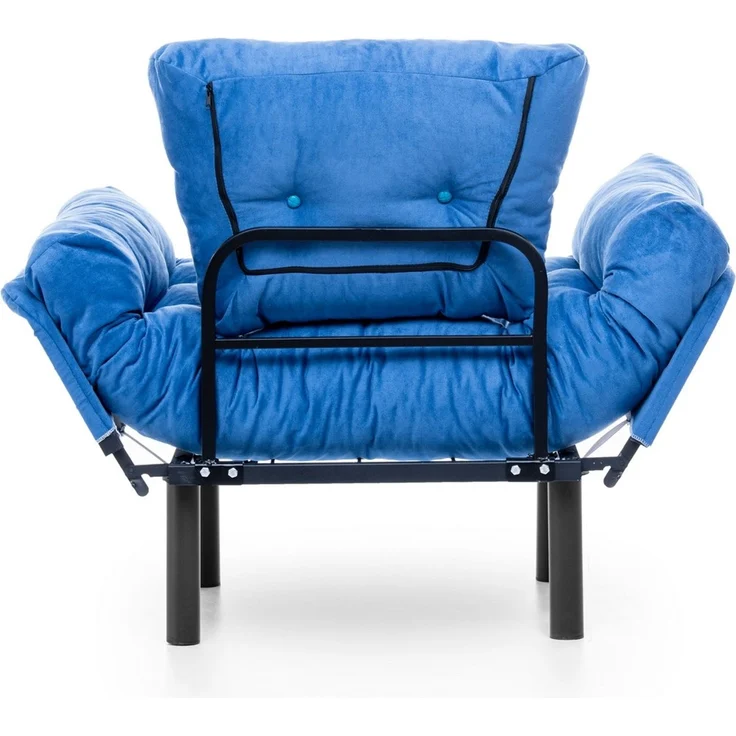 Hanah Home 'Nitta Single - Blue' Ohrensessel, Blau, 95 x 85 x 70 cm – Bild 10