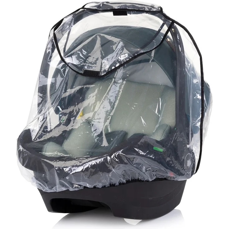 Chipolino Regenschutz für Babyschale universal wasserdicht Regenhaube Abdeckung transparent – Bild 1