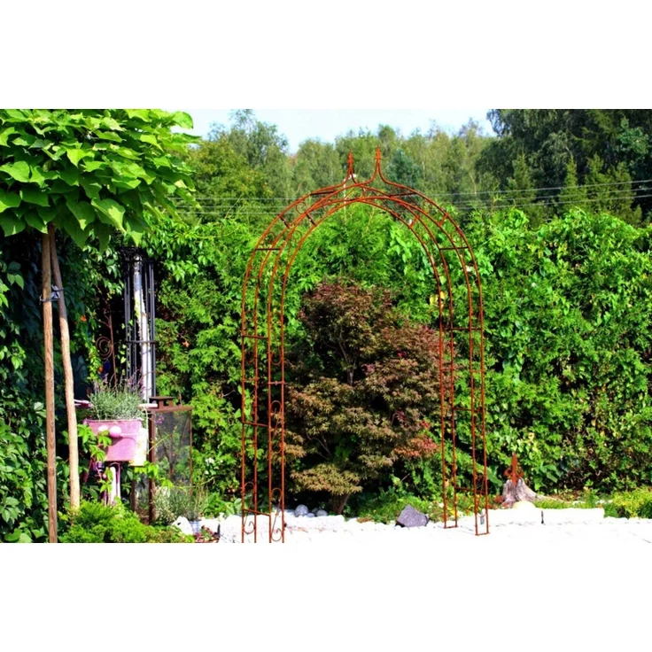 GardenAndPools Rosenbogen HOLLAND Lilie Spitze 120cm Verzinkt – Bild 3