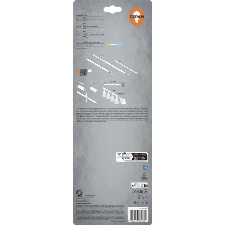 Osram LED-Unterbauleuchte Lumistixx 22,2 cm kaltweiß weiß – Bild 7