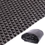 Solarfolie Ø 366 cm - Schwarz Pool Solarplane Solarheizung Poolheizung Solar Wärmeplane