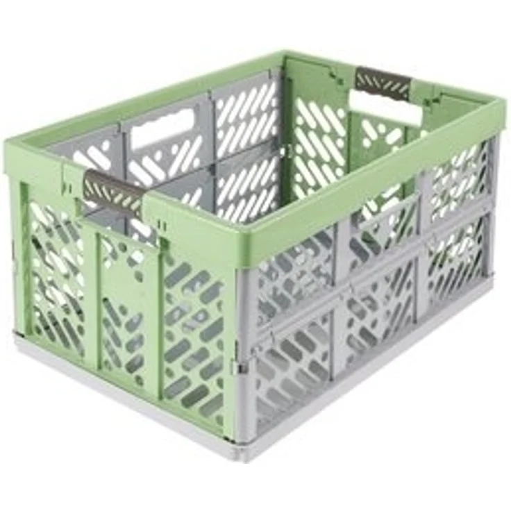 keeeper Klappbox ben eco, Profi-Klappbox mit Softgriffen, 54 x 37 x 28 cm, 45 l, 45 l, Soft-Touch-Griffe, zusammenklappbar – Bild 6