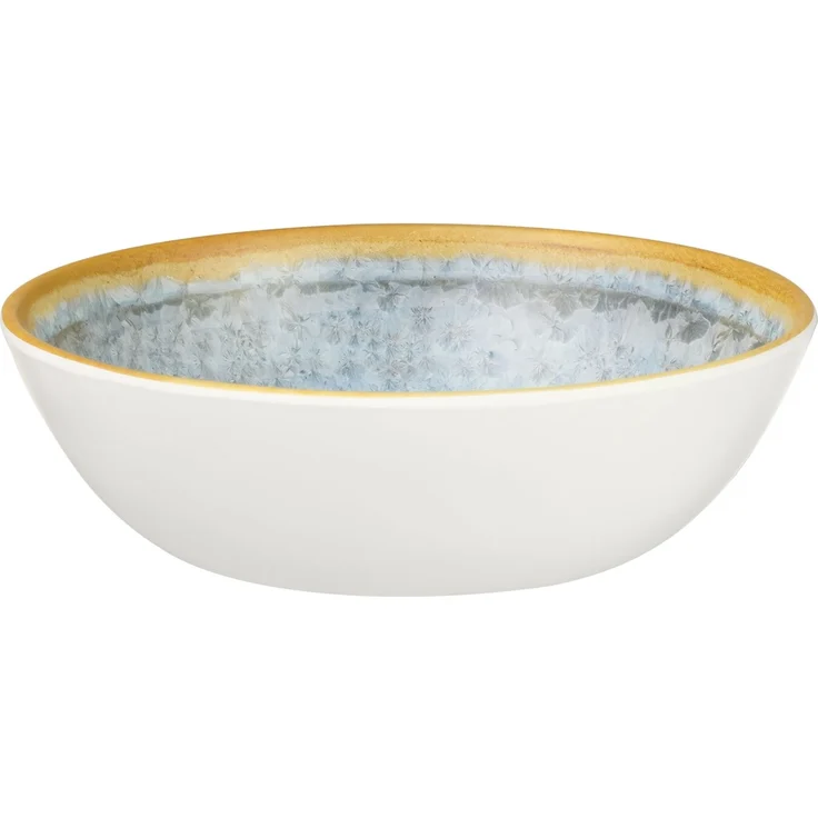 Moritz Camping Tafelgeschirr aus Melamin für 4 Personen 16-teilig | spülmaschinenfest | Picknick Geschirrset | Geschirr Campinggeschirr I Crystal Blue Design – Bild 3
