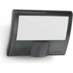 Steinel LED-Außenstrahler XLED curved S anthrazit, 160°-Bewegungsmelder, 862 lm, warmweiß 3000 K