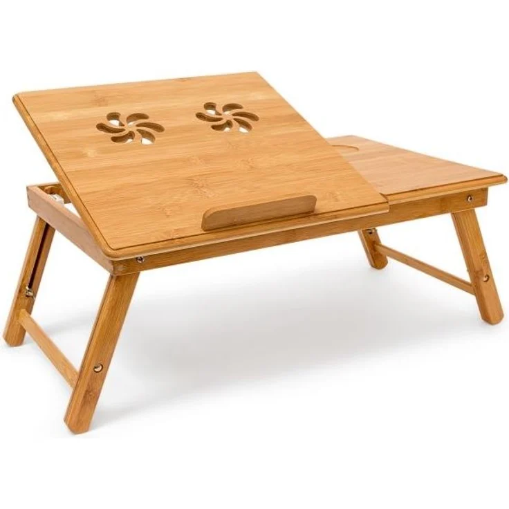 Bambus Betttablett mit Leseklappe 10019147 – Bild 3
