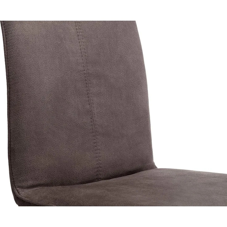 Julian Bowen Monroe Esszimmerstuhl, 2 Stück, anthrazit und schwarz – Bild 5