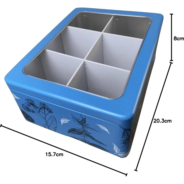 MediMuc Teedose Teebeutelbox blau – Bild 5