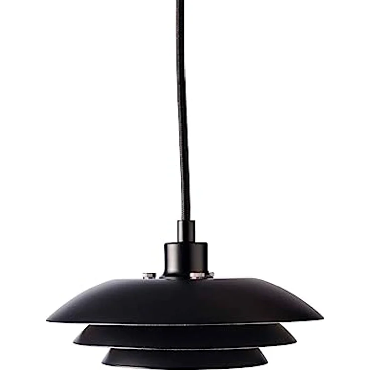 Dyberg Larsen DL20, Pendelleuchte LED in Schwarz, dimmbar, skandinavisches Design, G9-Fassung, ideal für Esstisch und Wohnzimmer – Bild 1