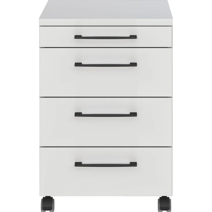 Germania GW-PROFI 3.0 Rollcontainer 4251, Lichtgrau, 42 x 61 x 49 cm (BxHxT) – Bild 2