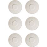 Villeroy & Boch Manufacture Rock Espressountertasse weiß Ø 12,1 cm 6er Set