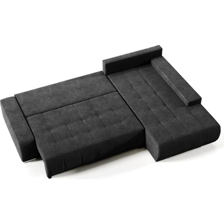 Beautysofa Ecksofa DRACO L mit Schlaffunktion und Bettkasten, Liegefläche 215 × 140 cm, modernes Schlafsofa mit Ottomane links oder rechts – Bild 3