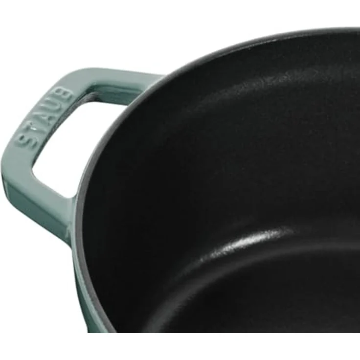 Staub Staub runder Gusseisentopf 5,2l Eukalyptus 1023968 – Bild 5