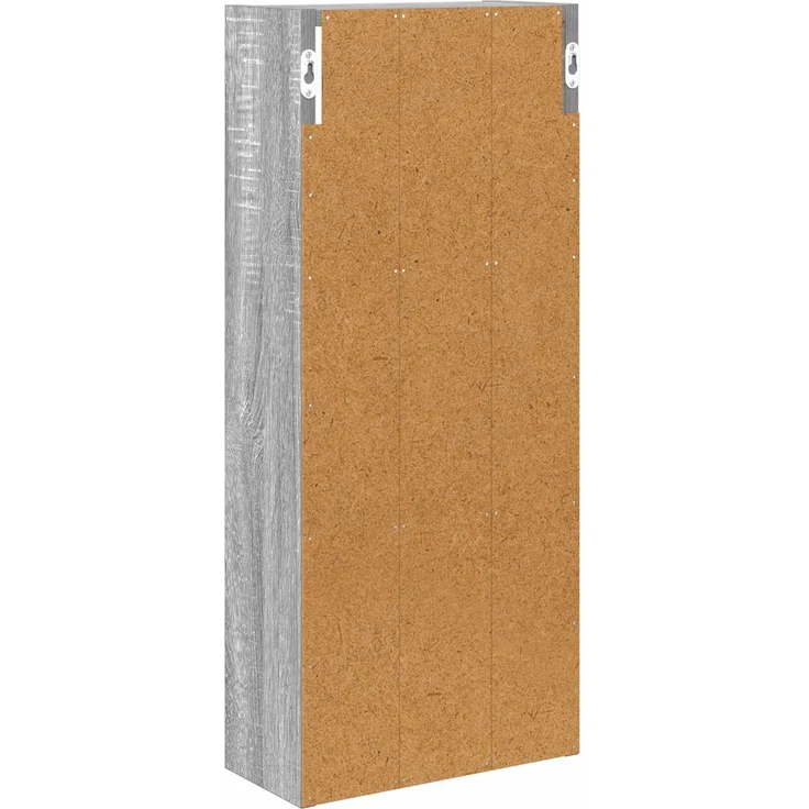 vidaXL Badezimmer-Wandschrank mit Regal Graues Sonoma 30 x 14 x 70 cm 889332 – Bild 6