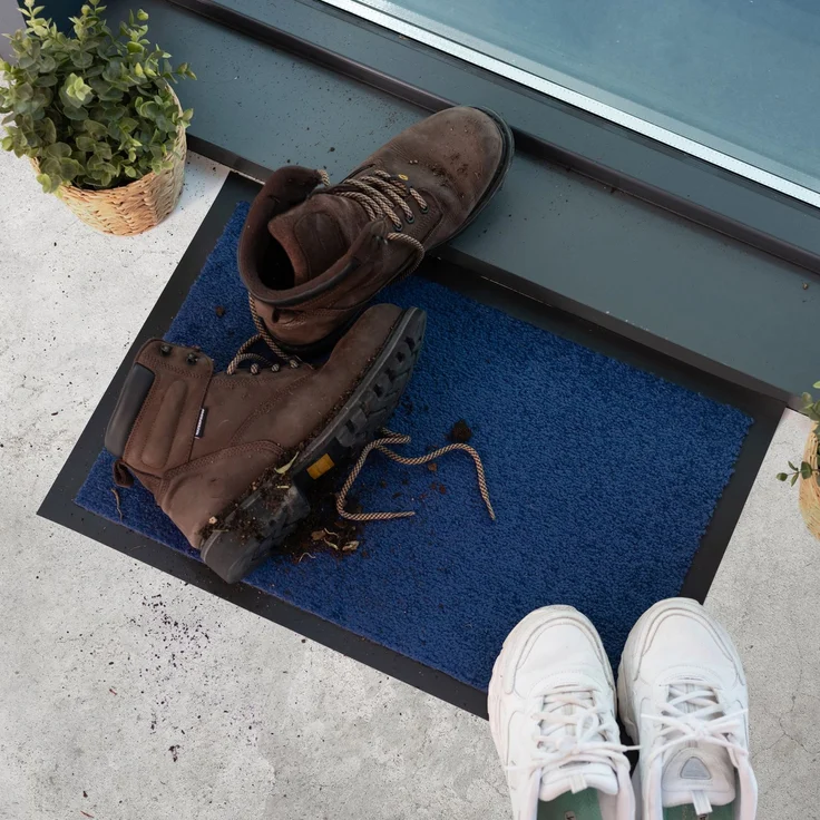 Furni24 Fußmatte - Blau, 40 x 60 cm – Bild 9