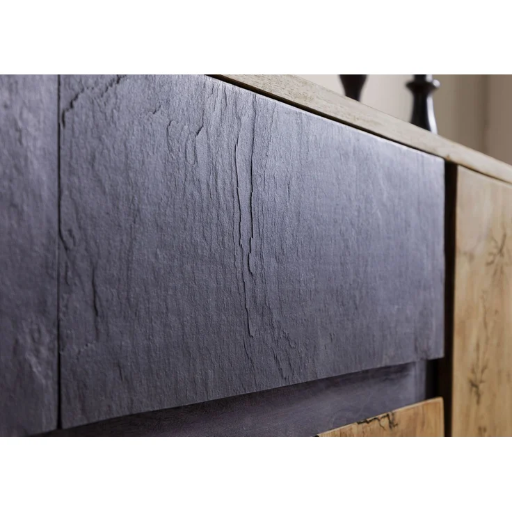 Sideboard Sheesham 185x40x77 natur unbehandelt LICHTENBERG #116 – Bild 6