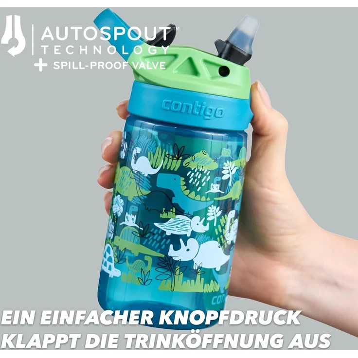 Contigo - Easy Clean Steel Erdbeer-Einhorn - 380 ml – Bild 5